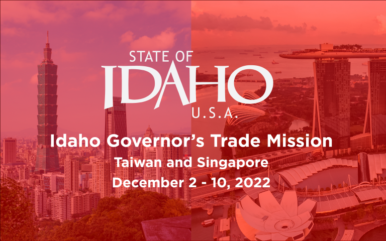 Idaho Governor's Trade Mission to Taiwan and Singapore